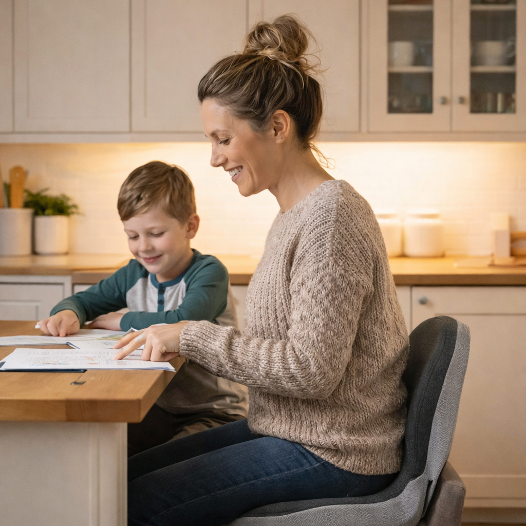 Move Well Orthopedic Seat Cushion- For Long Hours Of Sitting